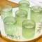 Kate Aspen® 10oz. Textured Beaded Sage Green Glass, 6ct.